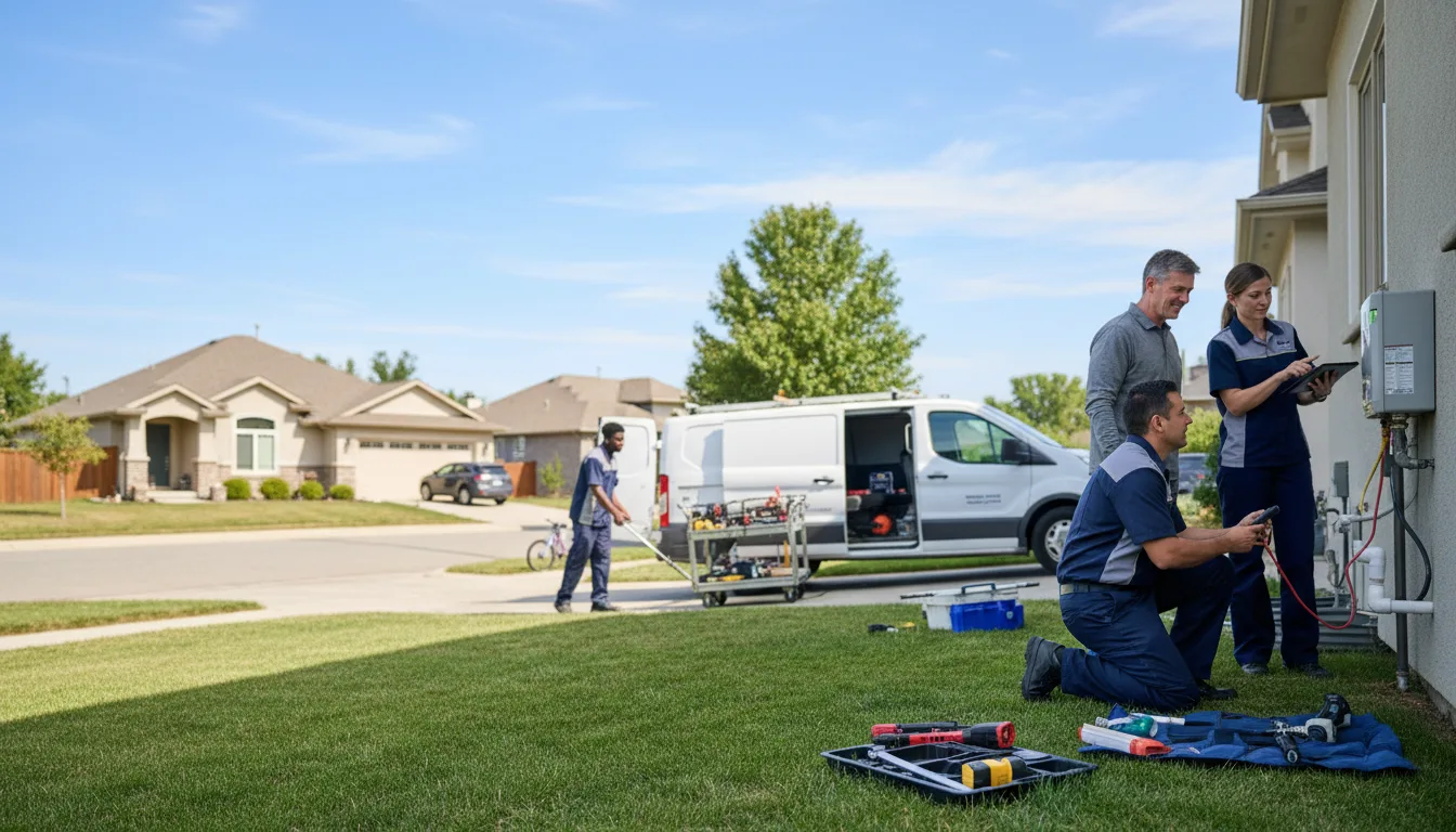 Tankless water heater service in Evergreen, CO